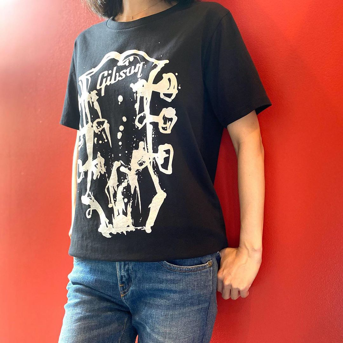 B'z公式SNS】B'z PARTY×Gibson オリジナルグッズ「Tシャツ Gibson Head 