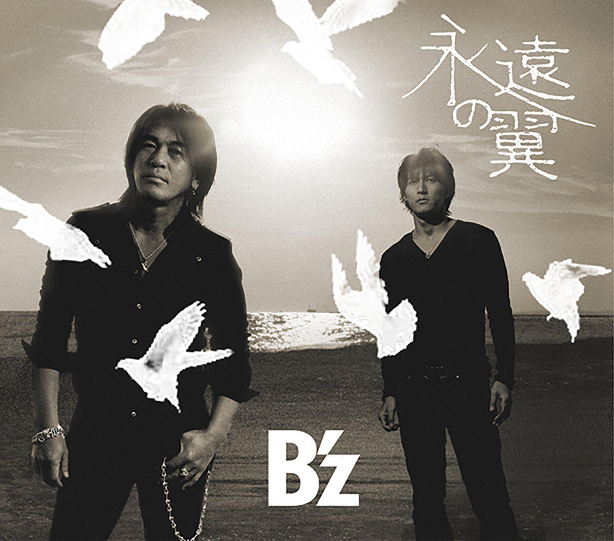B'z 43rd Single「永遠の翼」のジャケット画像