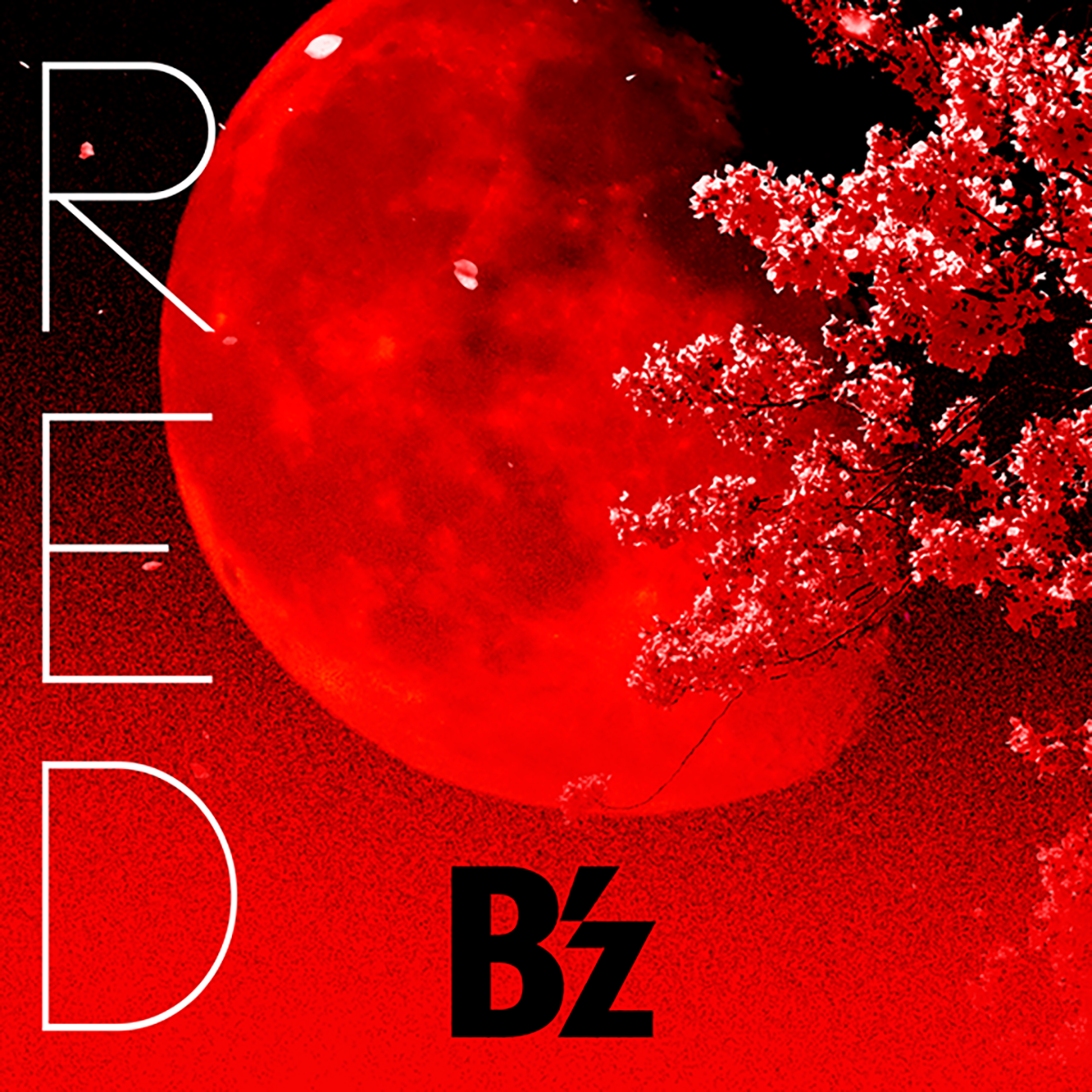 B'z 52nd Single「RED」のジャケット画像