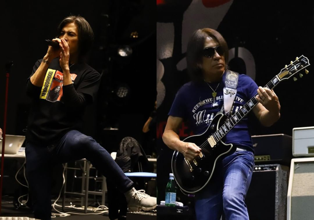 B'z公式SNSで公開された『B’z SHOWCASE 2020 -5 ERAS 8820- Day1~5』の第6弾リハーサル写真