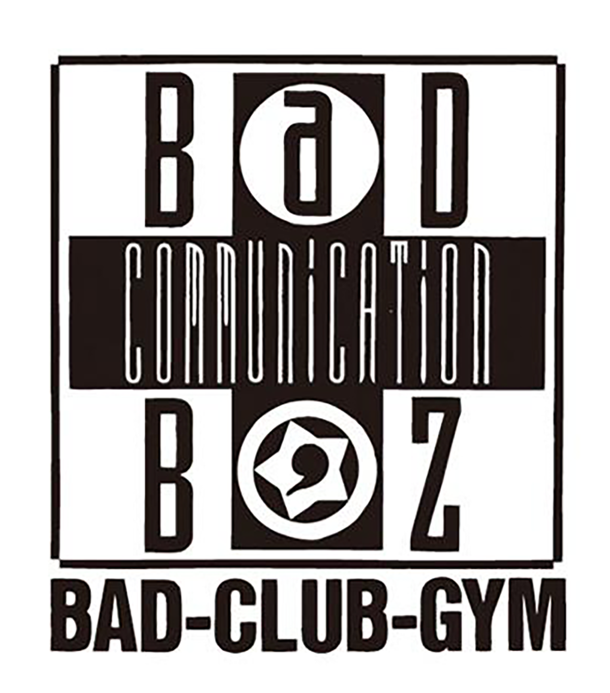「B'z BAD-CLUB-GYM」のツアーロゴ