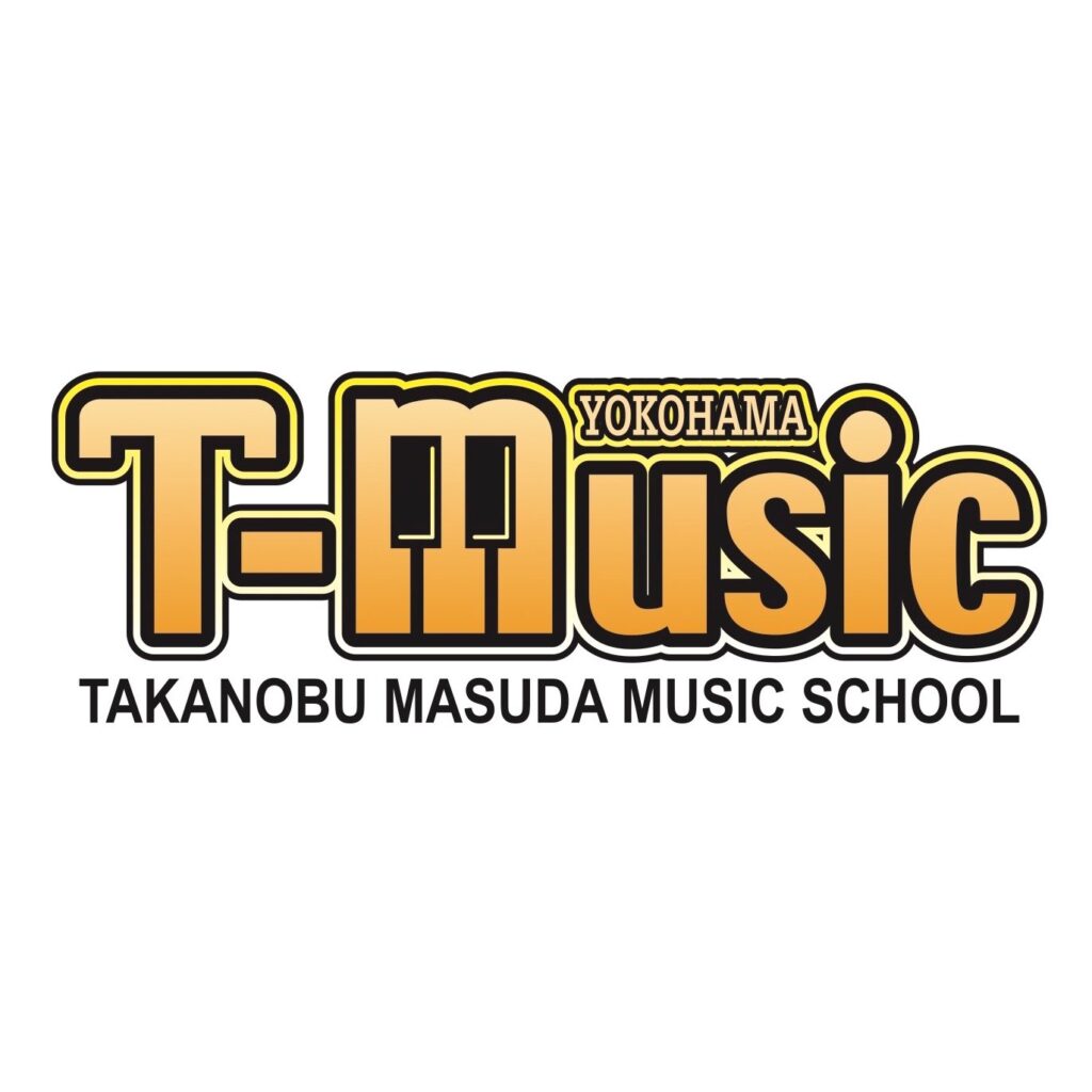 増田隆宣の音楽スクール「T-Music Yokohama」のロゴ