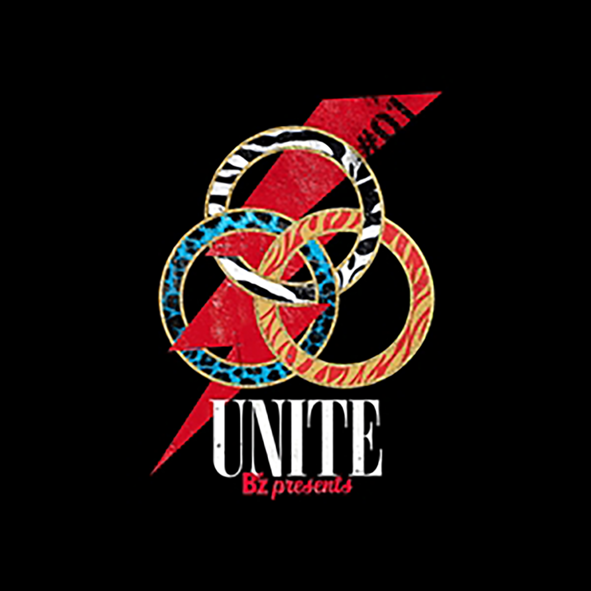 『B'z presents UNITE #01』のロゴ