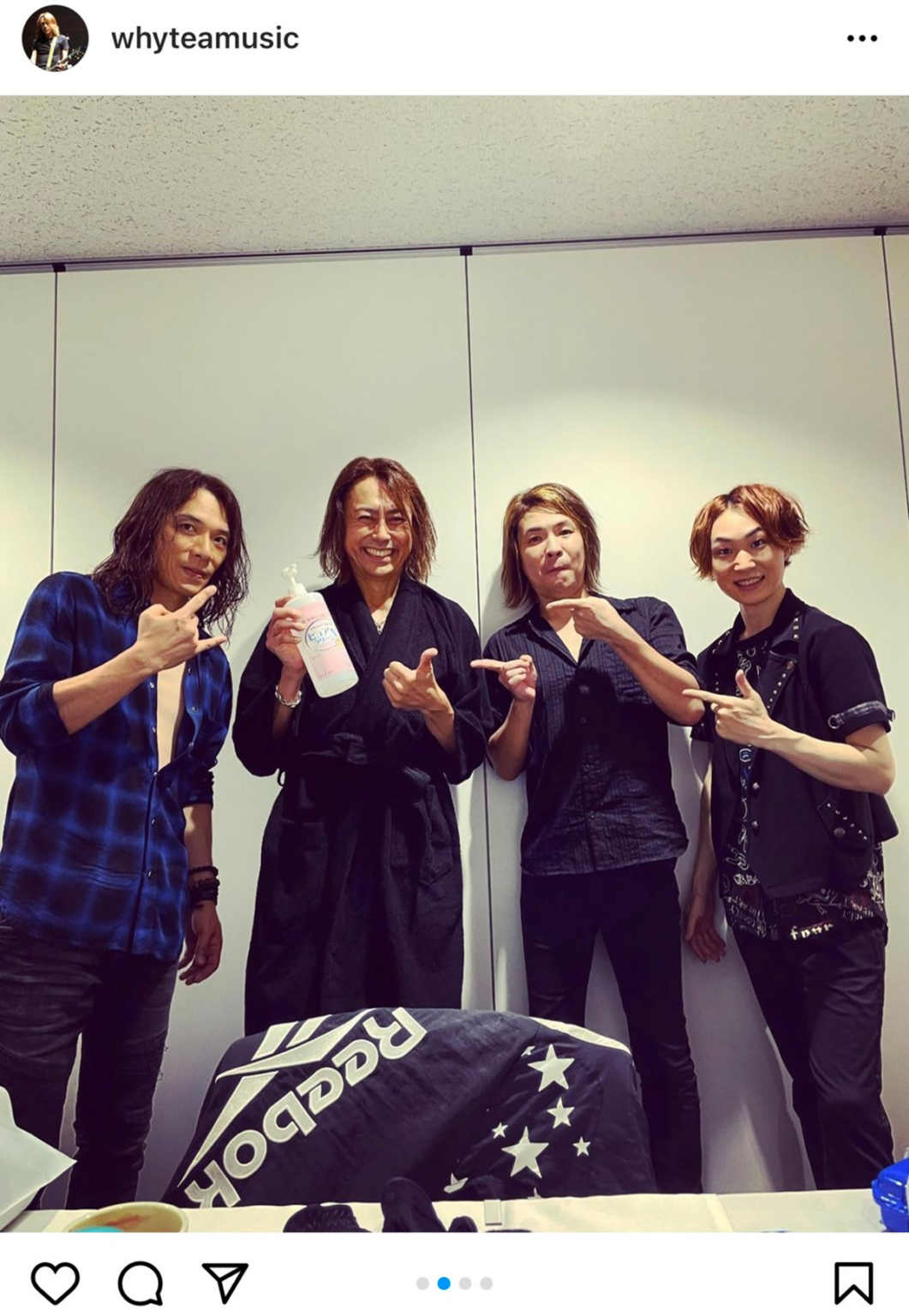 サポートベース・YTが投稿した『B'z presents UNITE #01』のサポートメンバーの写真