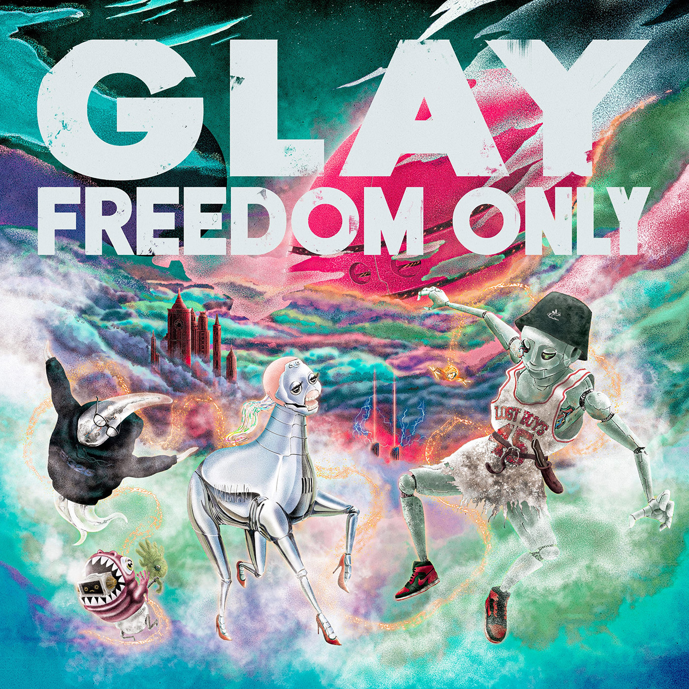 GLAY通算16枚目のオリジナルアルバム『FREEDOM ONLY』のジャケット画像