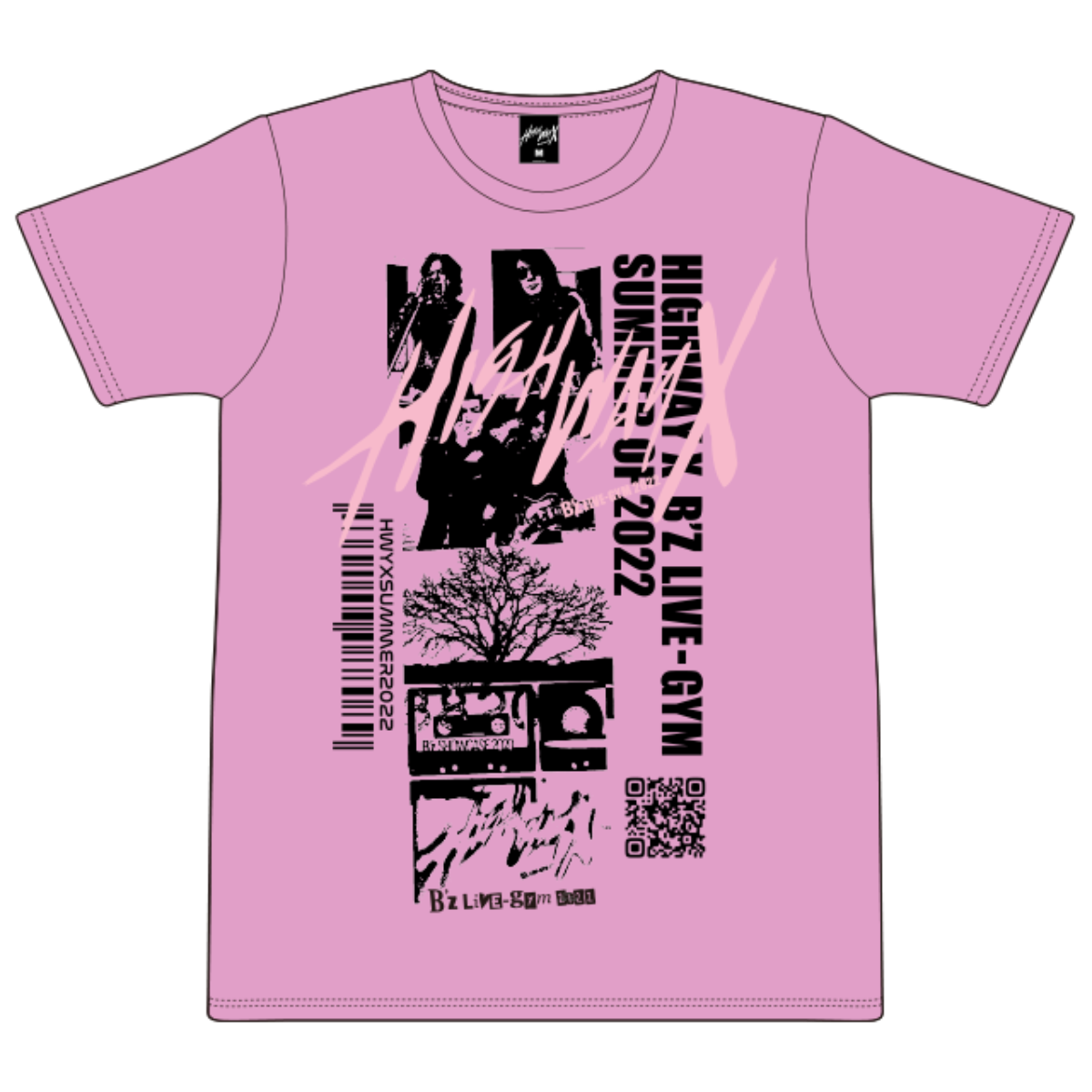 『B'z LIVE-GYM 2022 -Highway X-』のグッズ「Tシャツ　パープル」のイメージ画像