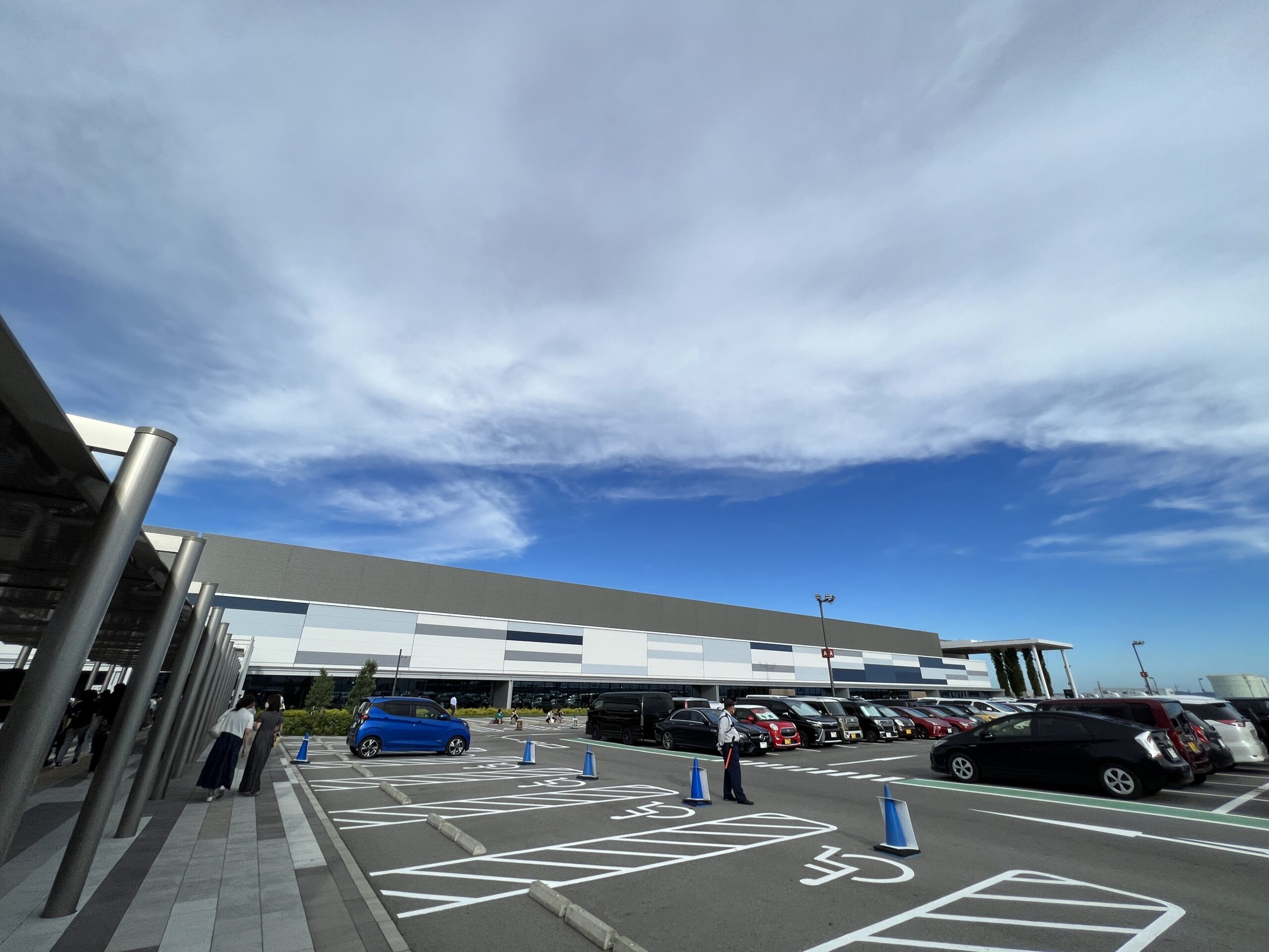 Aichi Sky Expo(愛知県国際展示場) の駐車場付近で撮影した外観写真