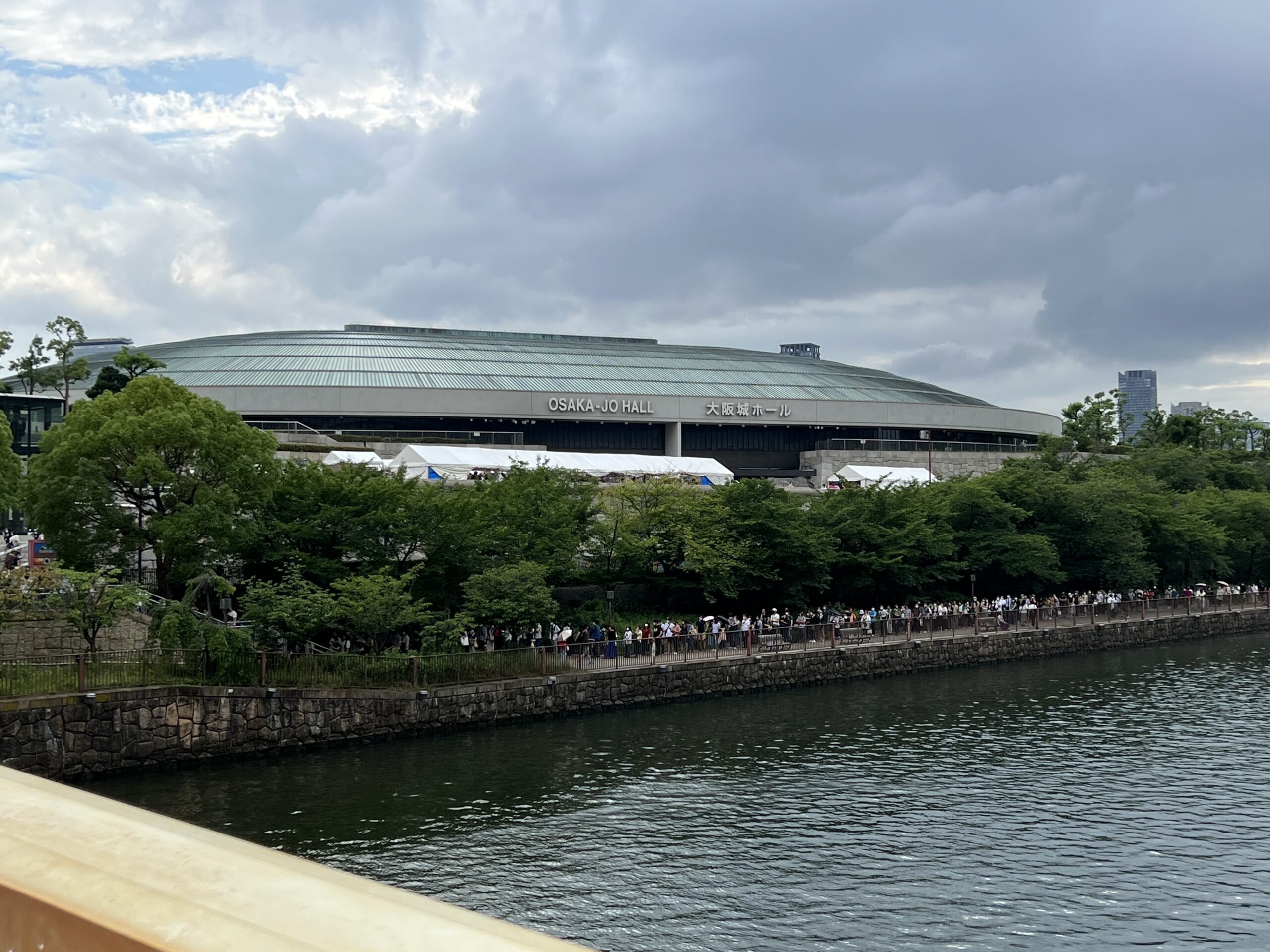 大阪城ホールの外観写真