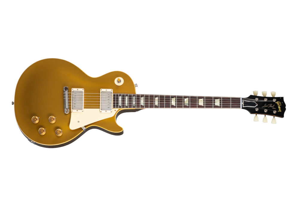 B'z松本孝弘の最新シグネチャー・モデル『Gibson Tak Matsumoto 1955 Les Paul Goldtop』のイメージ画像