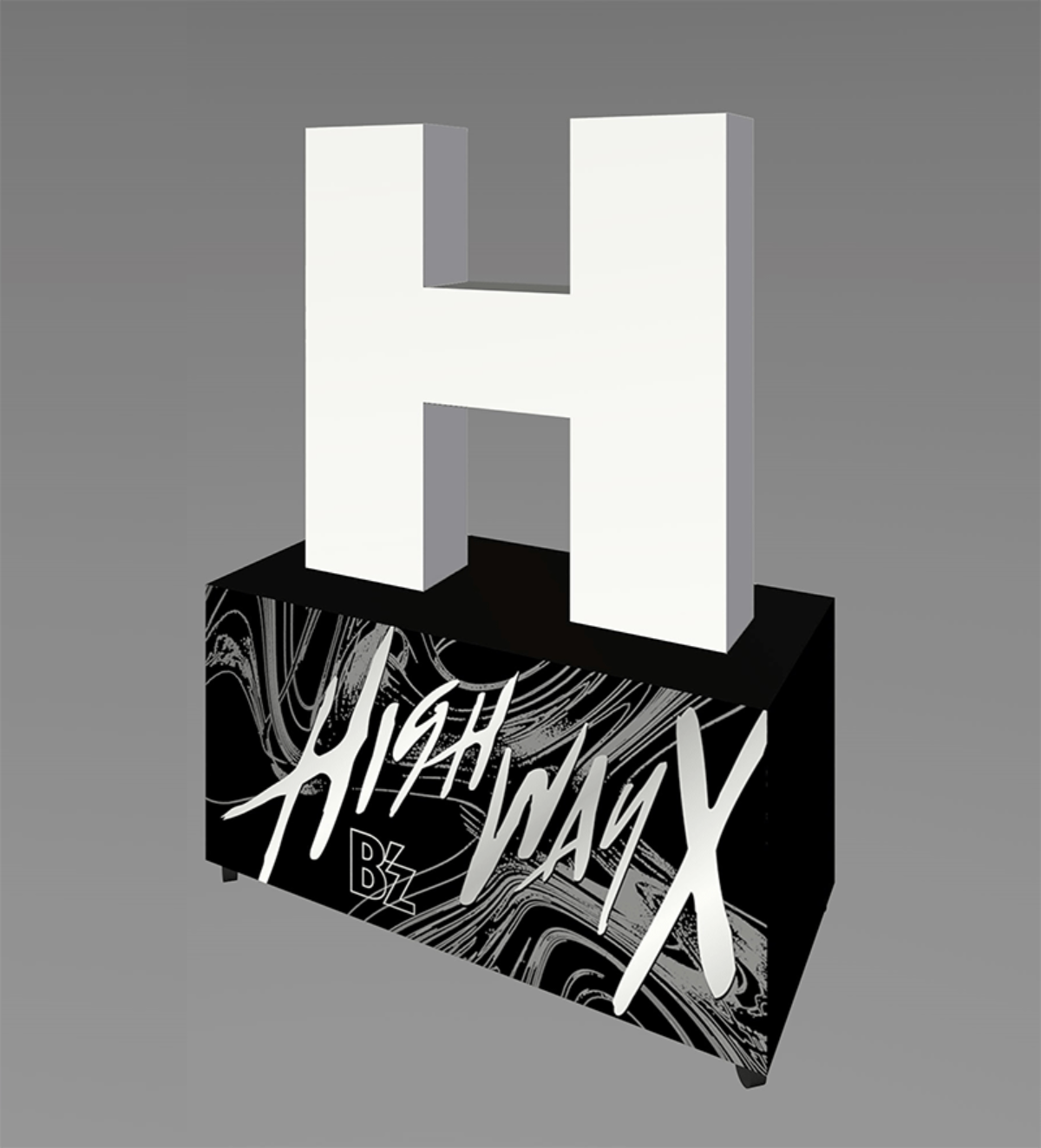 B'z「Highway X」の展示パネルのイメージ画像