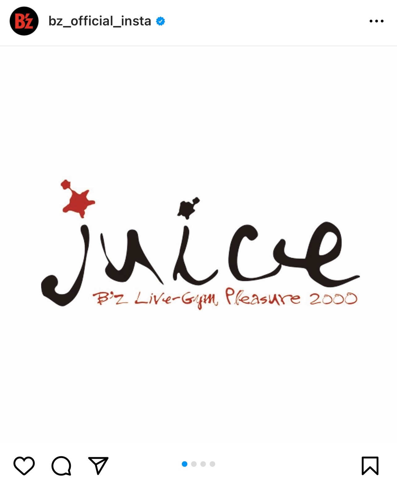 『B'z LIVE-GYM Pleasure 2000 “juice”』のロゴ画像