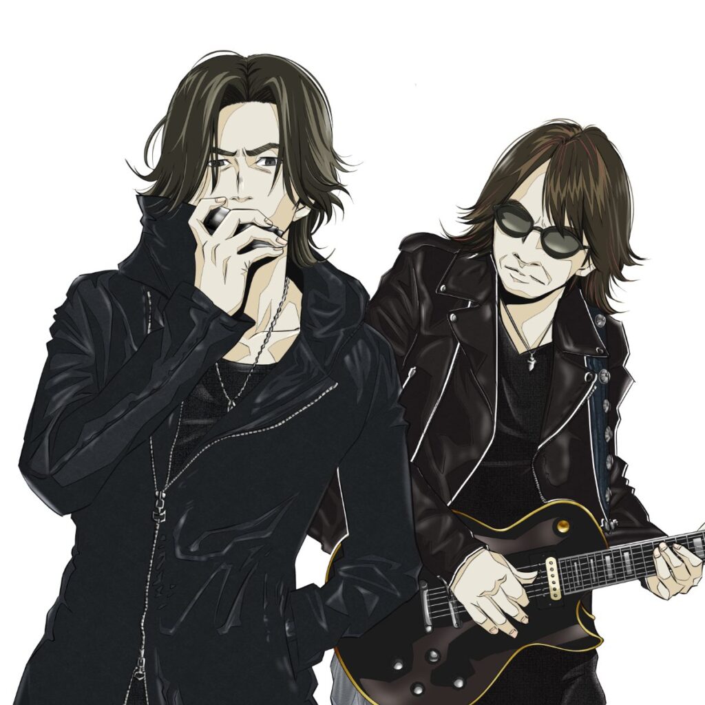 「B'z」のイラスト画像