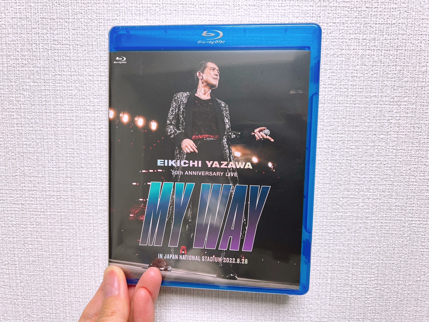 Blu-ray『EIKICHI YAZAWA 50th ANNIVERSARY LIVE ”MY WAY” IN JAPAN NATIONAL STADIUM』の商品写真