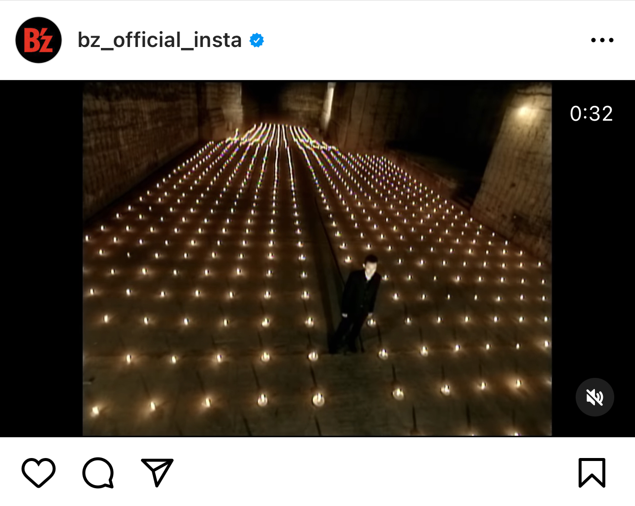 B'z公式Instagramで公開された「May」のミュージック・ビデオ