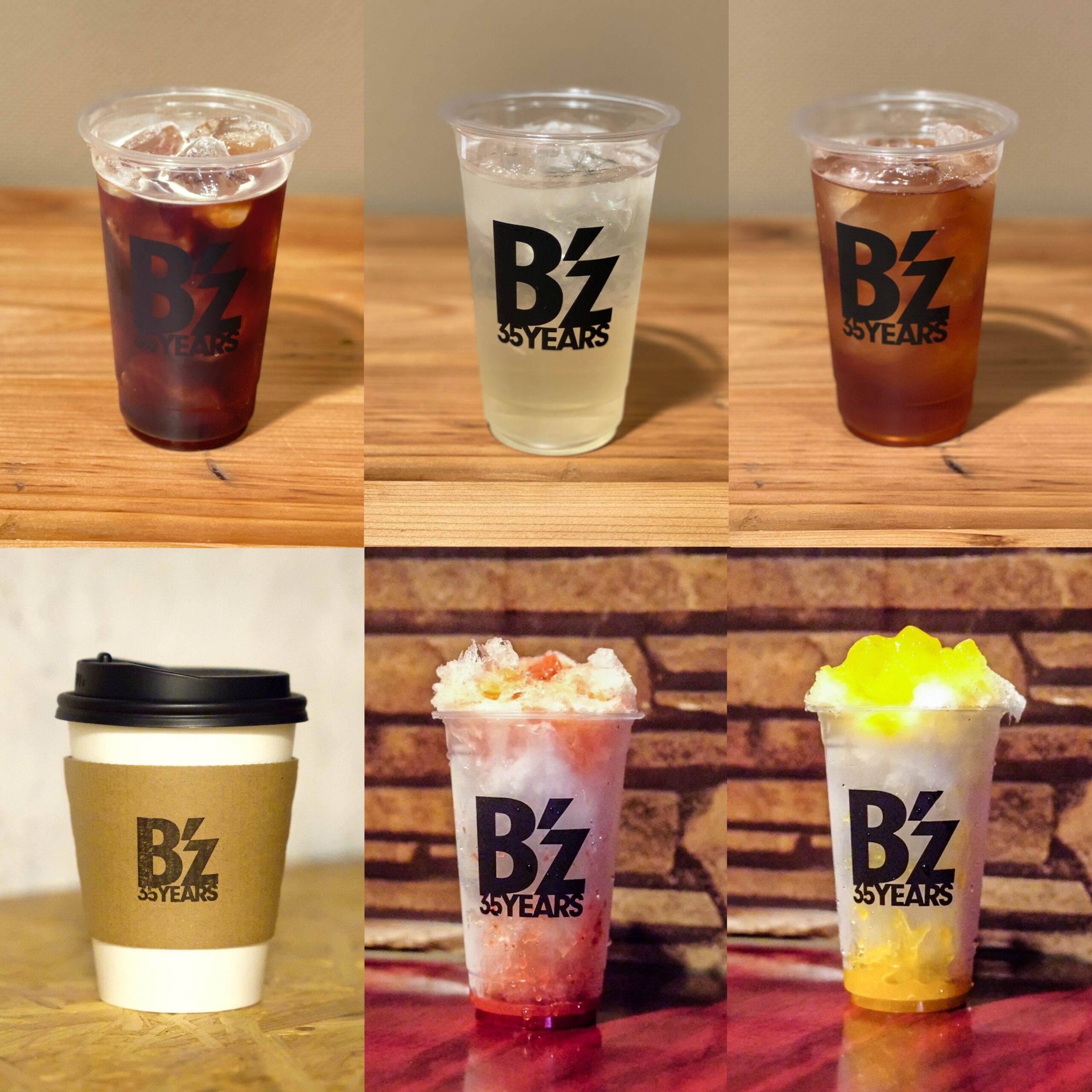 B'z「STARS Cafe」で提供されるカップのイメージ写真