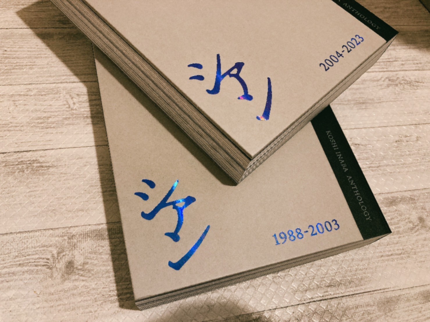 『稲葉浩志作品集「シアン」特装版』（KADOKAWA）の作品集上巻「1988-2003」のイメージ画像