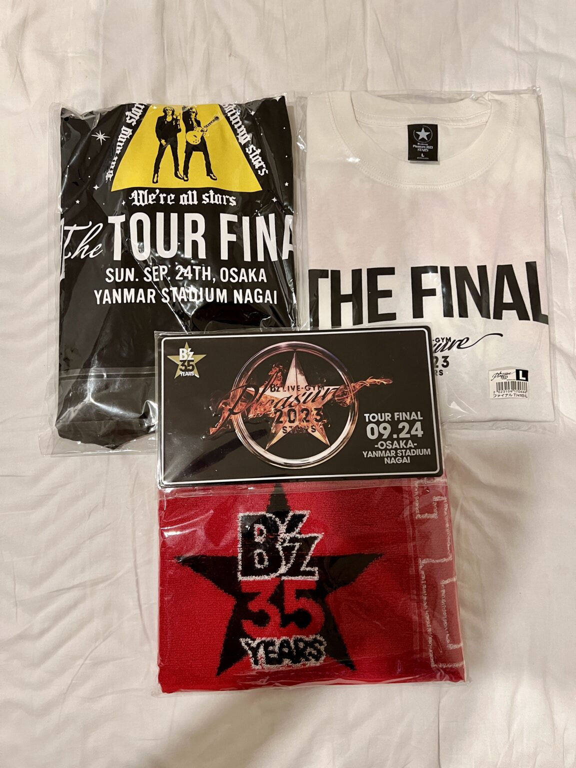 B'z『STARS』ファイナル限定グッズの写真