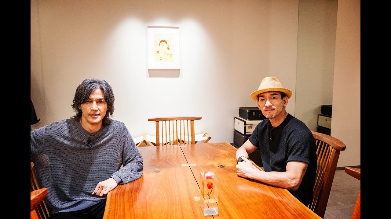 稲葉浩志と中田英寿の『en-zine』対談動画のサムネイル画像